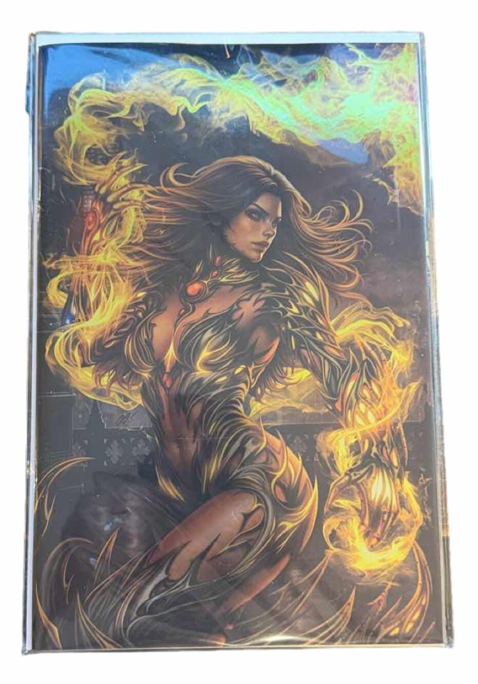 Witchblade Jamie Tyndall Virgin Foil Variant Cover Image Top Cow